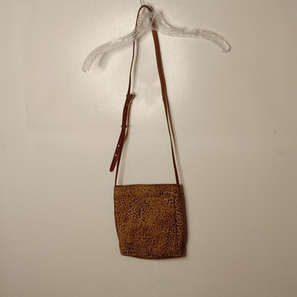 Madewell Crossbody Purse Women's The Slim Brooklyn in Mini. Animal Print - Picture 1 of 8